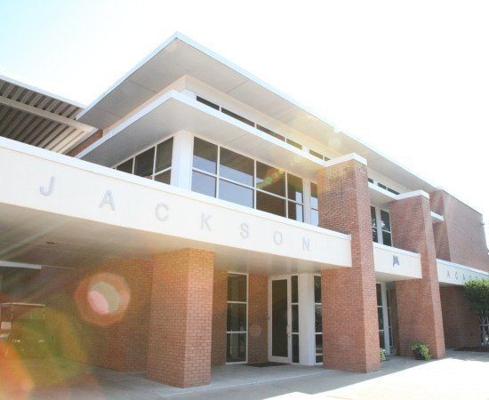 An exterior image of Jackson Academy