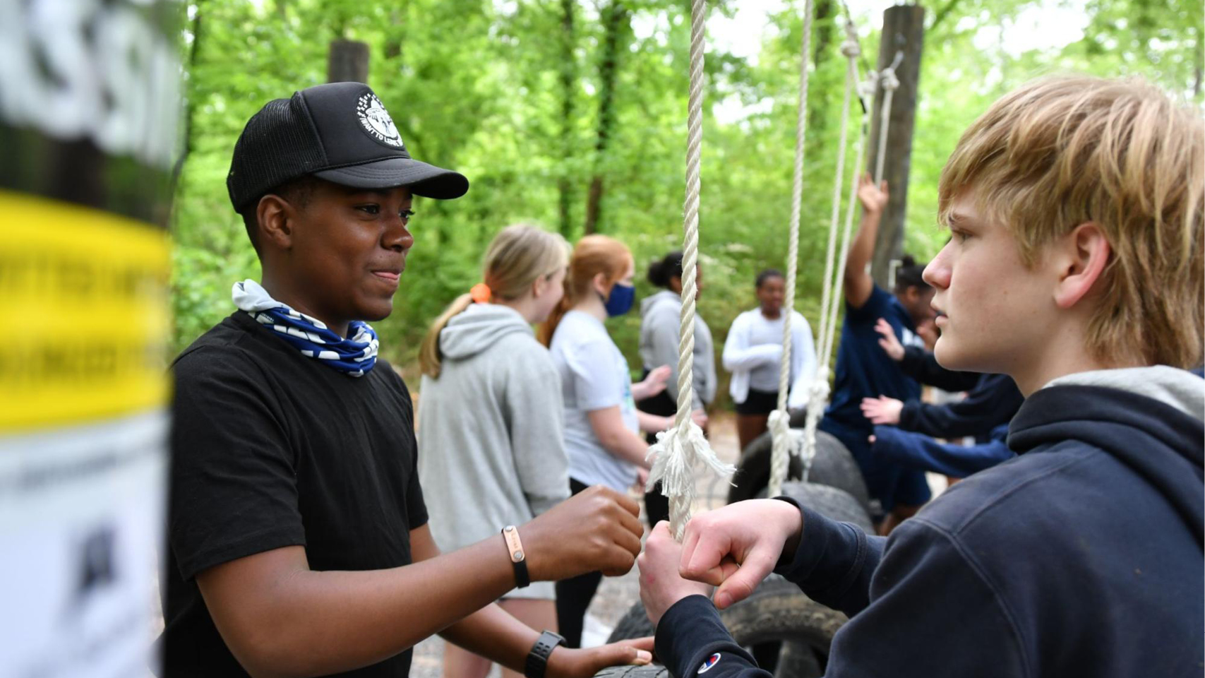 Different Approaches Lead to Success in Ropes Course Jackson Academy
