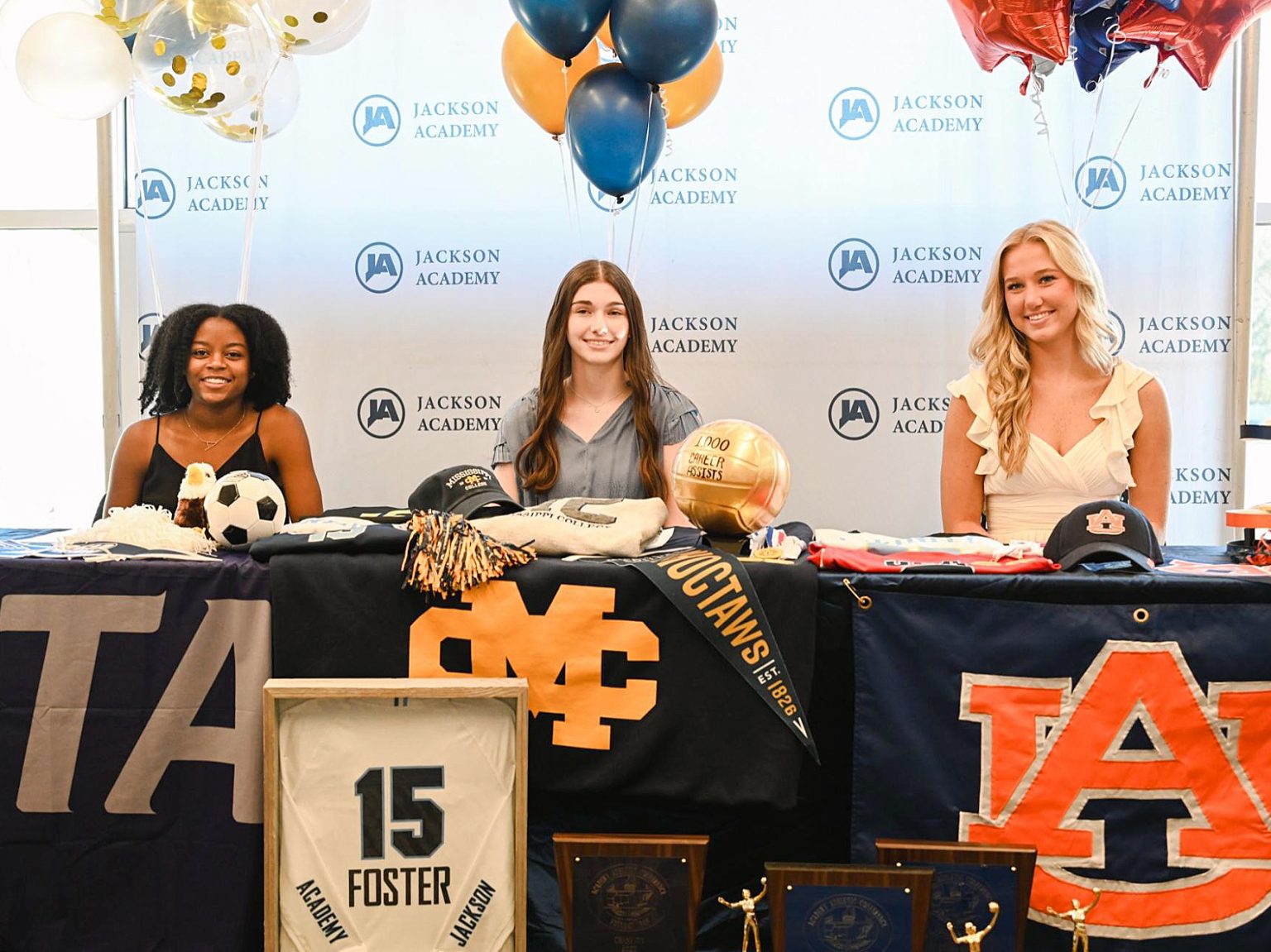 Three JA Athletes Head to Next Level Jackson Academy